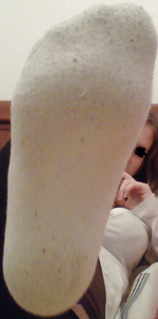 old pics of my girlfriend in socks (dirty) (5/7)