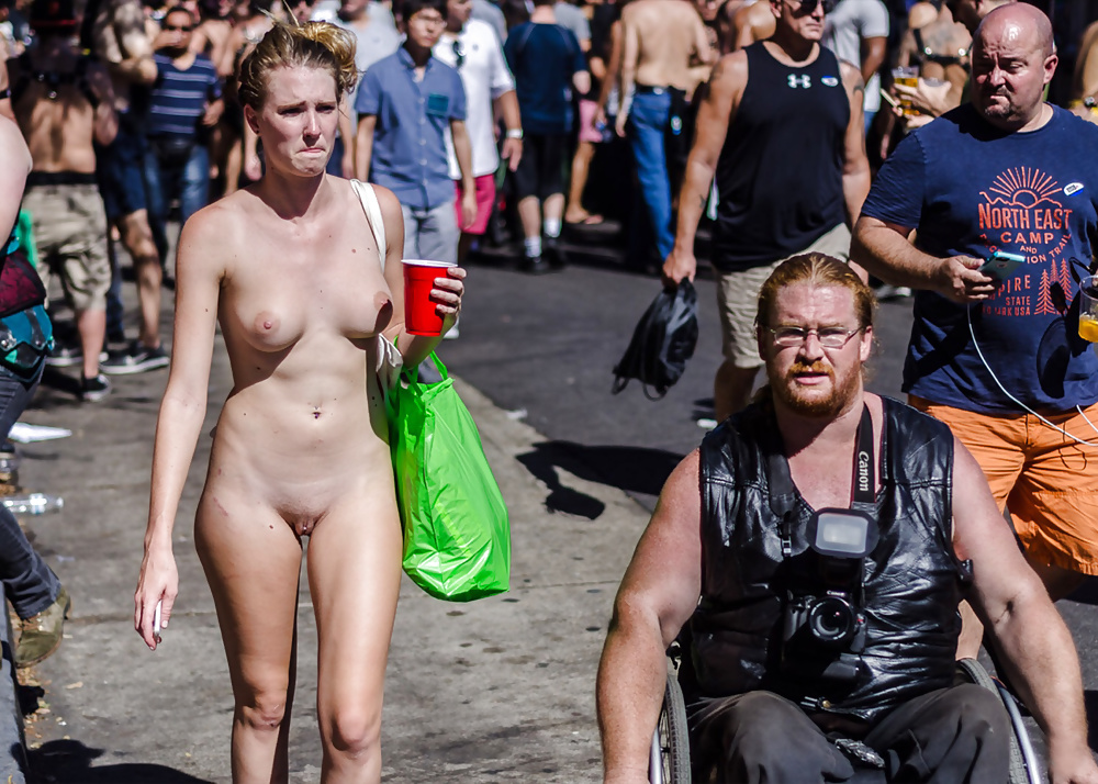 At festival nude The most