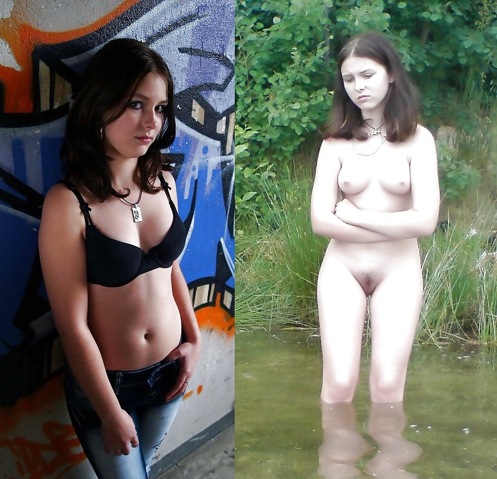 Unclothed girls clothed German Photographer