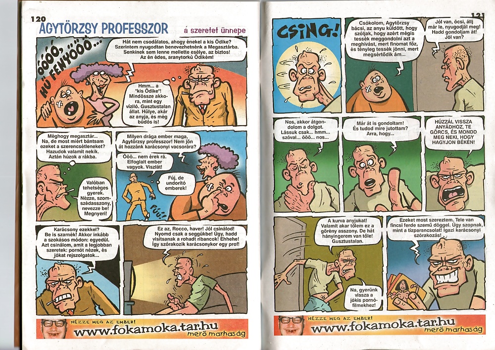 Agytorzsy professzor (Funny sex-comic from Hungary) (15/30)