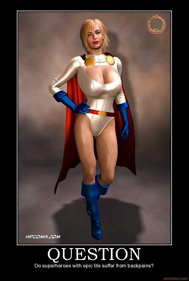 Motivational Posters Power Girl (22/44)