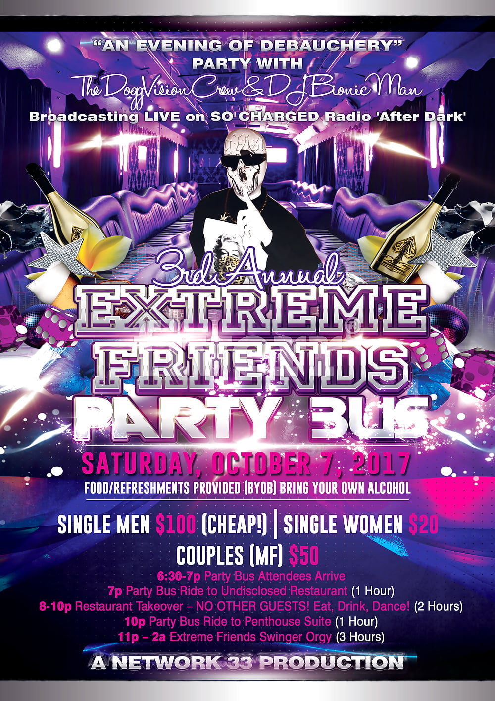 3rd Annual Extreme Friends Party Bus Bash!  (1/1)