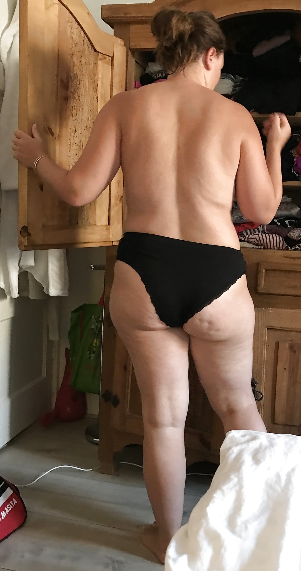 My wife ass in black panties secret photos