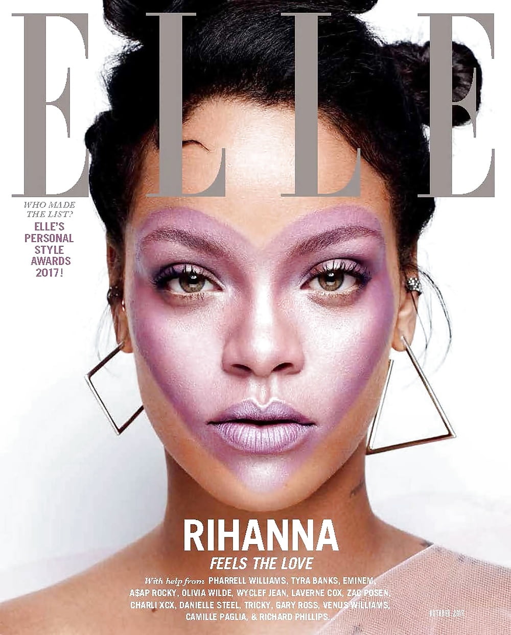 Rihanna Elle Mag  UK October 2017 (1/3)