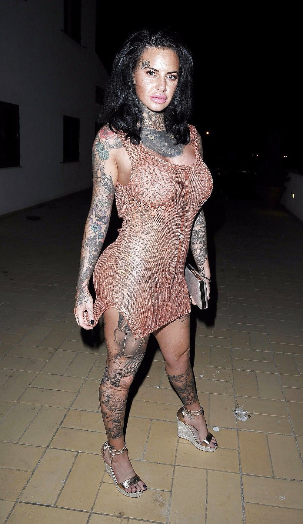 Jemma lucy looking hot in see thru dress  (4/14)