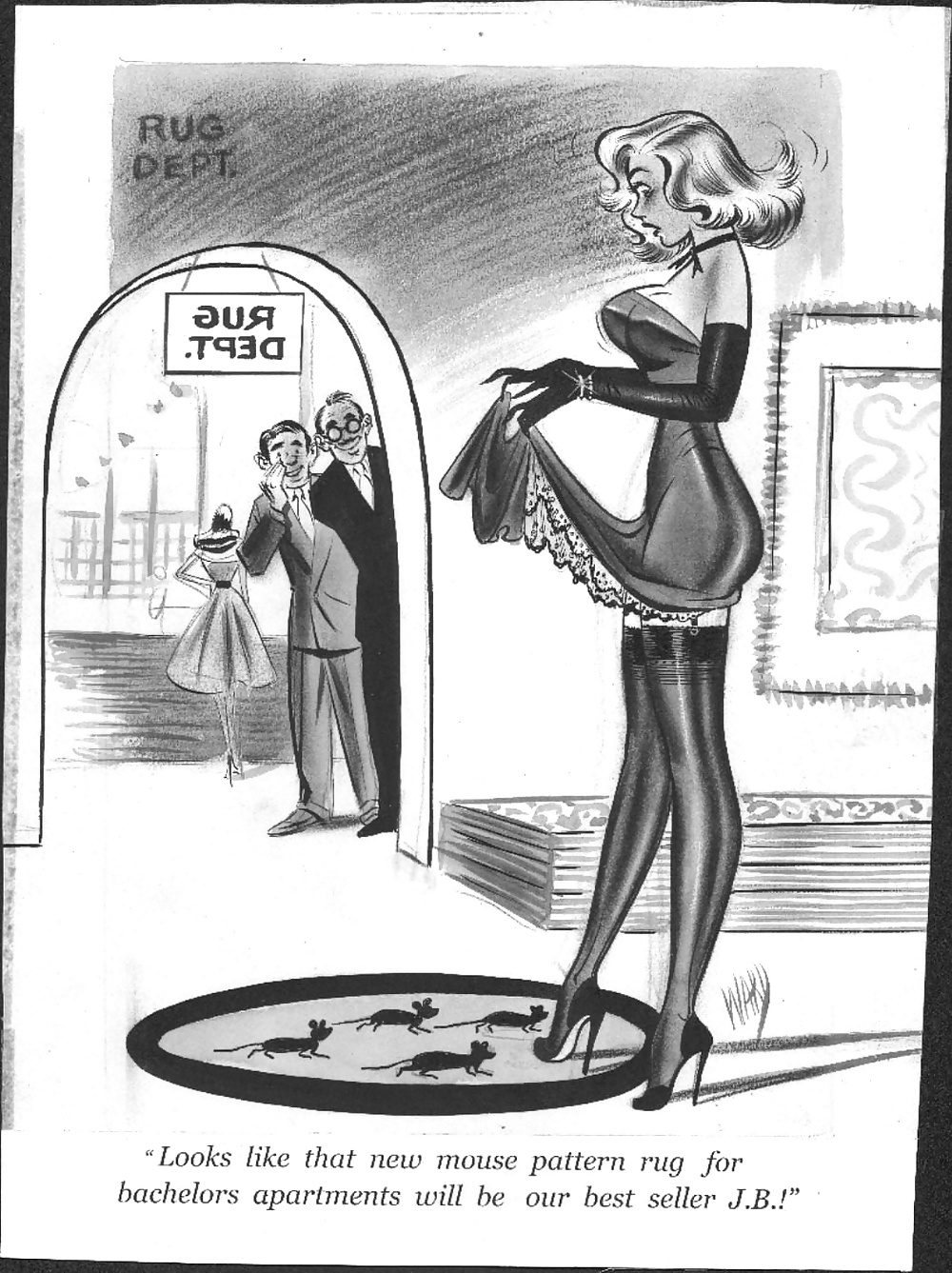 Classic Bill Ward cartoons. (22/22)