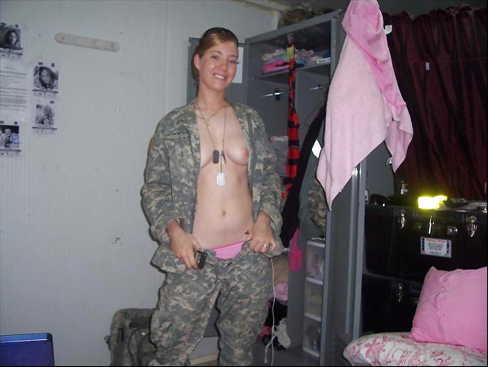 Girl nude military Military