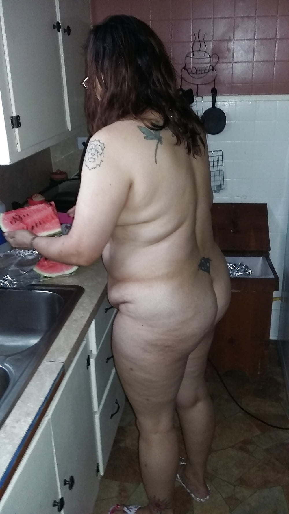 wife naked around the house