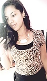 Trying to look sexy in Leopard Print - Indian Girl Style (1)