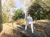 Public_park_wearing_leggings_and_thong (2/11)