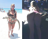 Sarka Kantorova Stripper Showin' Off That Thong Bikini Ass (4)