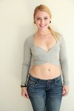 Petite teen Cameron Canada strips her jeans, shows nice tits and ass (16)