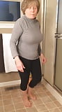 GILF gets naked to clean the shower (17)