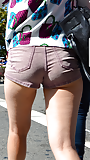 Upshorts and ass cheeks in hotpants and shorts part 6 (56)