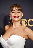 Sofia Vergara's Huge Tits At Emmy Awards (5)