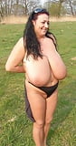Huge Hanging Tits Outdoors - Sabrina M (25)
