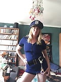 Dressed up as sexy policewoman  (19)