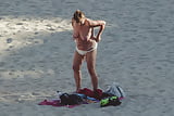 Spying Naked Old Portuguese Mature at Beach  (14/30)
