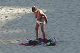 Spying Naked Old Portuguese Mature at Beach  (15/30)