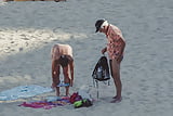 Spying Naked Old Portuguese Mature at Beach  (23/30)