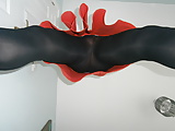 Red_mini_skirt _black_tights _no_knickers _what_a_tart_  (2/27)