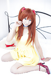 Neon Genesis Evangelion: Asuka Cosplay in yellow dress (24)