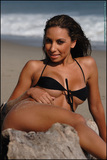 Latina MILF Vanessa Cervantes takes off her bikini top in a tempting fashion (15)