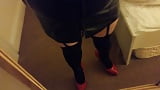 Wet look stocking's  (4)