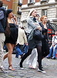 More candids in flat ballet shoes and pantyhose 2 (8)
