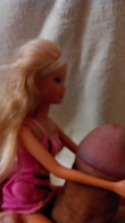 My doll Anita plays with her toy (5)
