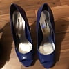 Fucking neighbors blue peep toe heels (7)