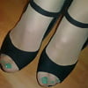 Nylon sandals feet (5)