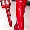 Red Latex Pants 1 - by Redbull18 (12)