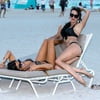 Claudia Romani and Bella Bond in Bikini on Miami Beach (13)