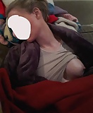 wife's tits, hidden cam (6)