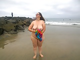 BBW Public Nudity Beach Nude (12)