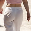 Mature_woman_in_white_linen_pants_and_thong (6/9)