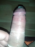 My_hammerhead_in_sex_toy _travel_pussy _with_latex_condom _ (3/10)