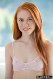 Redheaded babe with a slim body Dolly Little gets her muff blacked deeply (20)