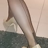 My_new_Granny_Wife_beige_Heels_Cuban_Stockings (2/5)