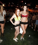 Redhead College Cheerleader and Friends. (42)