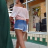 Candid_voyeur_tight_teen_body_booty_shorts_with_mom_mall (2/19)