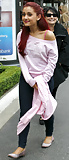 Ariana Grande pantyhose & flats (6)