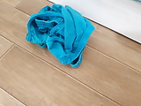 Bathroom floor worn pantys  (22)