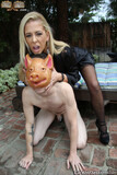 Cougar_Cherie_DeVille_makes_her_husband_in_pig_mask_watch_her_fucking_outside (2/21)