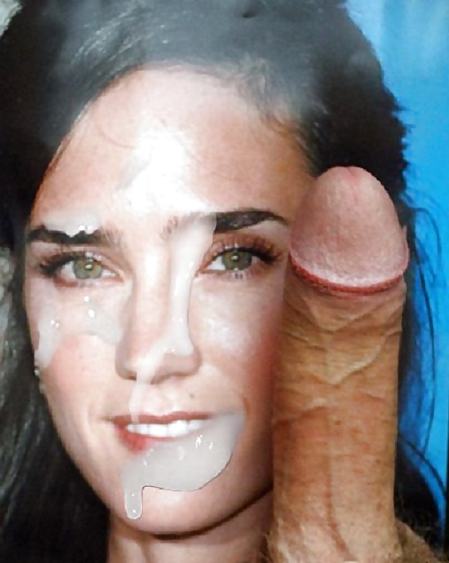 Jennifer Connelly Gets Her Pretty MILF Face Creamed - Photo #2.