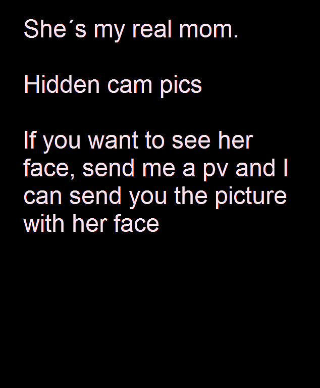 Real mom. Hidden cam (1/1)
