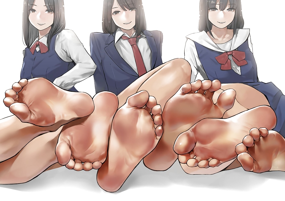 Feet fetish Feet to be licked anime cartoons - Photo #39.