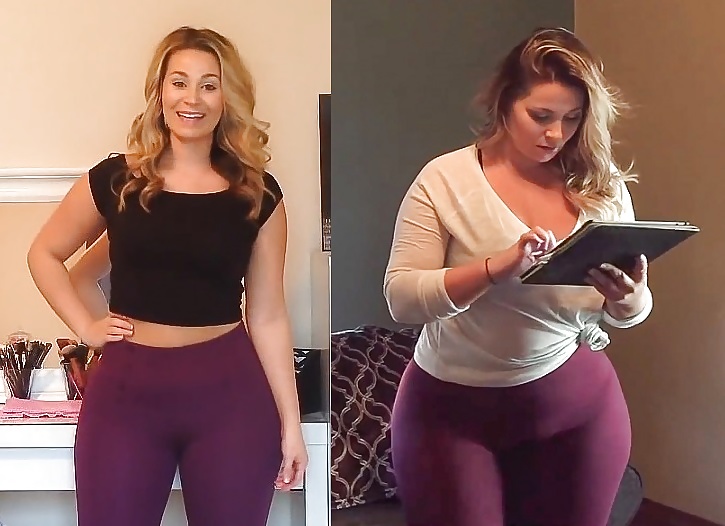 Olivia Jensen weight gain from PAWG to BBW (6/10) .
