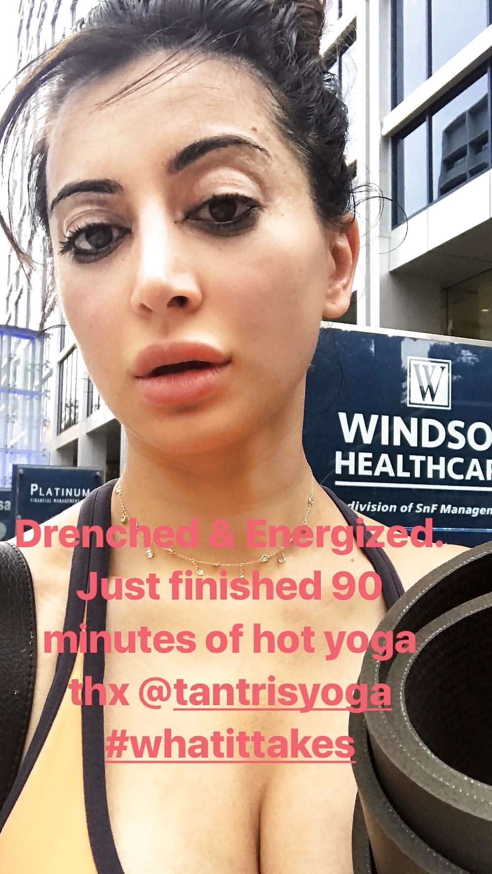 Noureen DeWulf IG after yoga class 6-6-17 (1/1)